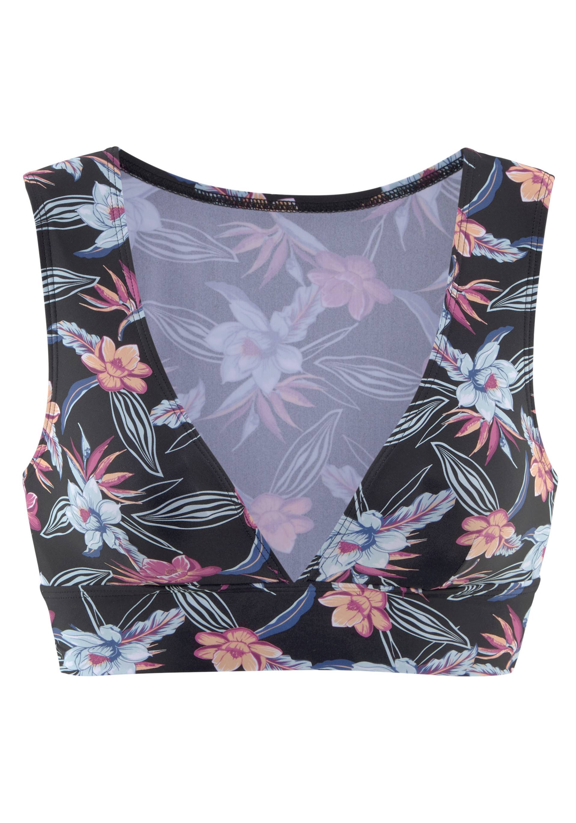 KangaROOS Bustier-Bikini-Top "Agave", mit V-Ausschnitt von Kangaroos