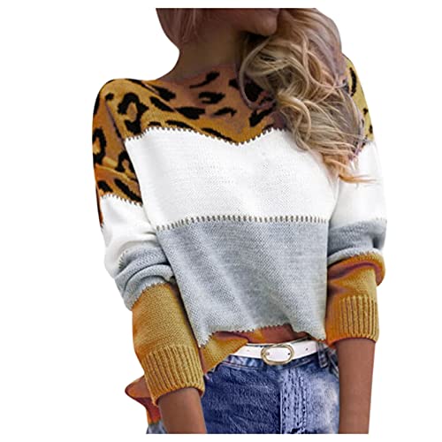 Kanpola Damen Strick Pullover Herbst Winter Rollkragen Langarm Sweatshirt Zopfmuster Pulli Sweater Frauen Mädchen Strickpullover Lose Casual Gestrickte Jumper Oberteile Tops von Kanpola Damen Sweatshirts