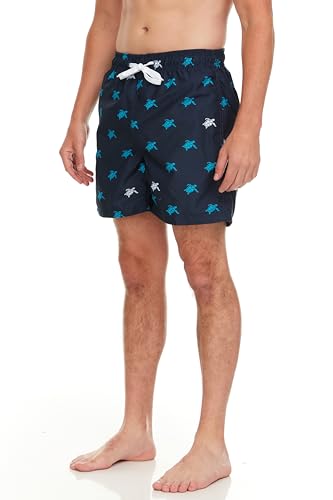 Kanu Surf Herren Havana (Normale und erweiterte Größen) Badehose, Terrapin Navy, Large von Kanu Surf