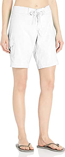 Kanu Surf Marina Damen Schwimmbrett-Shorts UPF 50+ (Regen- und Übergrößen) - Weiß - 36 von Kanu Surf