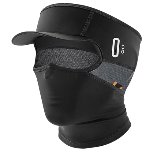 Fahrradmützen Unter Helmen Sturmhaube, Sommer Cycling Cap UV Schutz, Sonnenschutz Fahrradmütze Mit Gesichtshaube, Fahrrad Unterhelm Mütze Gesichtsmaske Für Outdoor Sports Radfahren, Motorrad, Fahrrad von Kapaunn