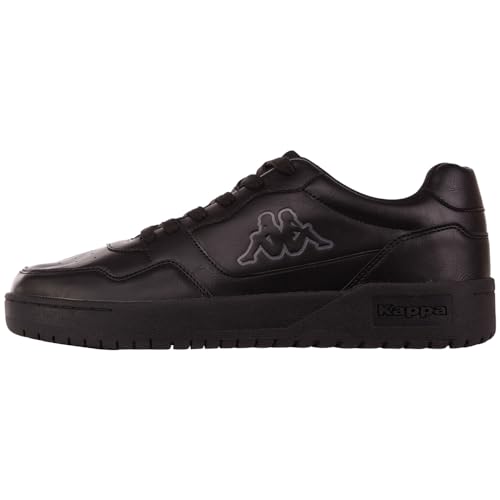 Kappa Deutschland STYLECODE: 243323 Broome Low Unisex Sneaker, Black/Grey, 37 EU von Kappa