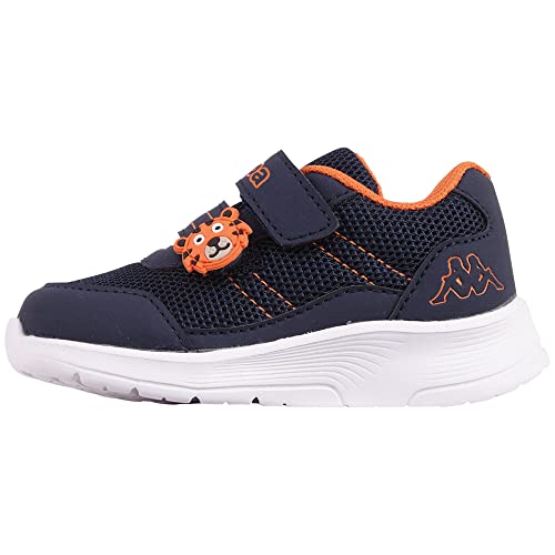 Kappa Deutschland Unisex Baby STYLECODE: 280024M Jak M Sneaker, Navy/Orange, 21 EU von Kappa