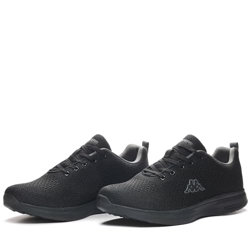 Kappa Unisex Logo Asivat 3 Gymnastikschuh, Black Grey Dk, 44 EU von Kappa