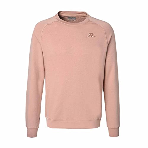 Kappa Herren Caimali SWT Sweatshirt, Rosa, XXL von Kappa