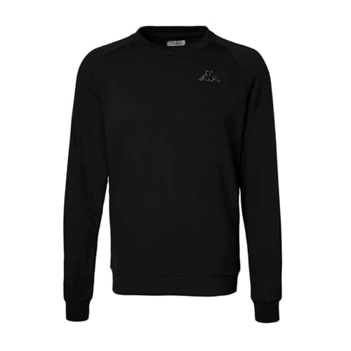 Kappa Herren Caimali SWT Sweatshirt, Schwarz, XL von Kappa