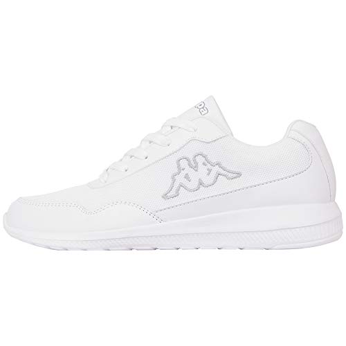 Kappa Herren Follow Oc Sneaker, 1016 White Grey, 36 EU von Kappa