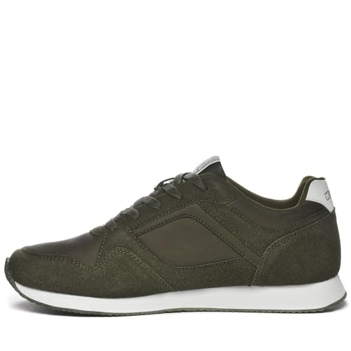 Kappa Herren Logo Foles Walking-Schuh, Green Dk Grey Lt, 45 EU von Kappa