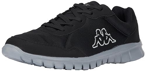 Kappa STYLECODE: 243204BCXL Valdis BC XL Unisex Sneaker, Black/Grey, 47 EU von Kappa