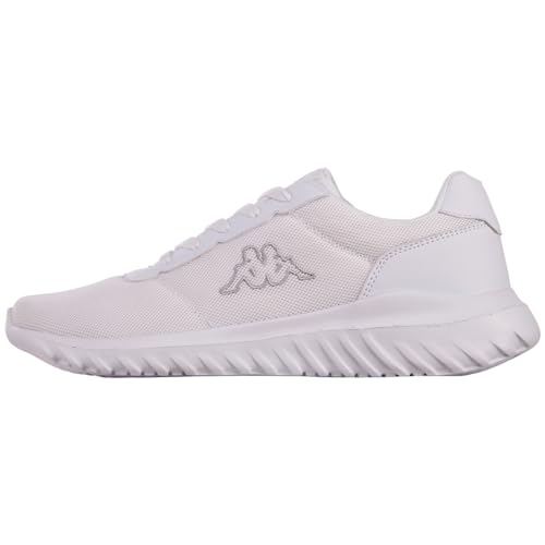 Kappa STYLECODE: 243421 TULASA Unisex Sneaker, White/L´Grey, 36 EU von Kappa