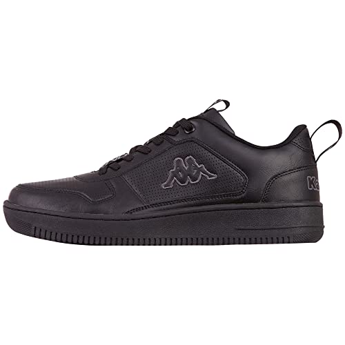 Kappa Unisex Fogo Oc Straßen Laufschuh, Black Grey, 46 EU Schmal von Kappa