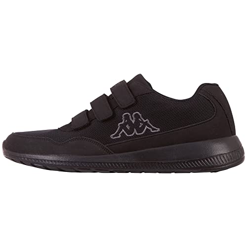 Kappa Unisex Follow Vl Sneaker, 1116 black/grey, 37 EU von Kappa