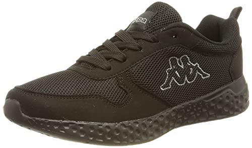Kappa Unisex Folly Oc Sneaker, Black Grey, 39 EU von Kappa