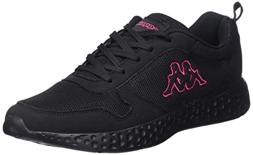 Kappa Unisex Folly Oc Sneaker, Black Pink, 37 EU von Kappa