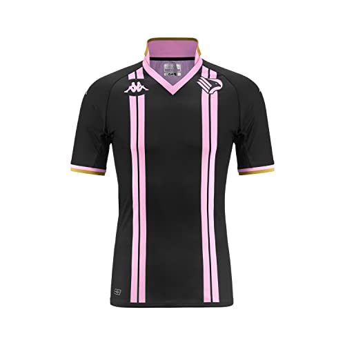 Kappa Unisex Kombat Away Palermo T-Shirt, schwarz/pink, S von Kappa