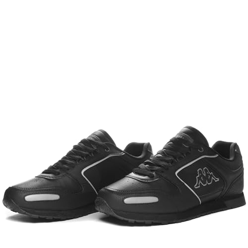 Kappa Unisex Logo Voghera 5 Gymnastikschuh, Nero Black Grey Dk, 40 EU von Kappa