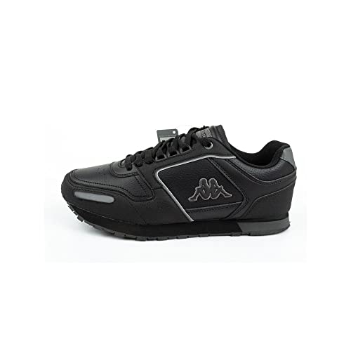 Kappa Unisex Logo Voghera 5 Gymnastikschuh, Nero Black Grey Dk, 43 EU von Kappa