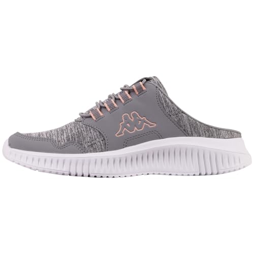 Kappa Unisex STYLECODE: 243258 SEGARA NH Sneaker, Grey/Papaya, 39 EU von Kappa