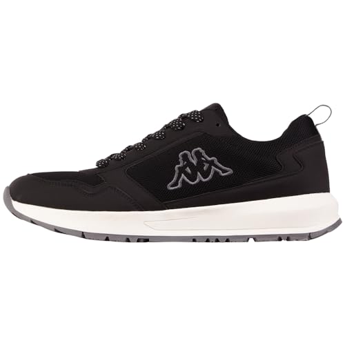 Kappa Unisex STYLECODE: 243357 HILJA Sneaker, Black/Grey, 39 EU von Kappa