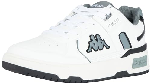 Kappa Unisex STYLECODE: 243362XL SEDLEY XL Sneaker, White/Grey, 49 EU von Kappa