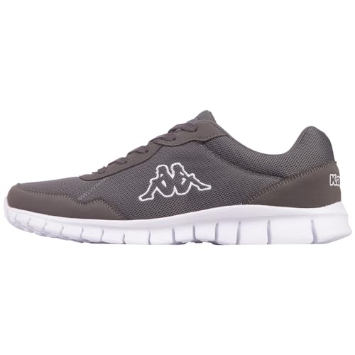 Kappa Unisex Valdis Stra en Laufschuh, Grey White, 40 EU von Kappa