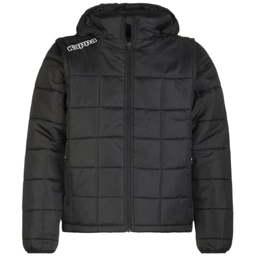 Kappa Unisex waples Jacke, Schwarz, XXL von Kappa