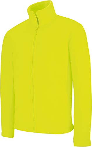 Micro Fleece Full Zip - Farbe: Fluorescent Yellow - Größe: XXL Micro Fleece Full Zip - Farbe: Fluorescent Yellow - Größe: XXL von Kariban