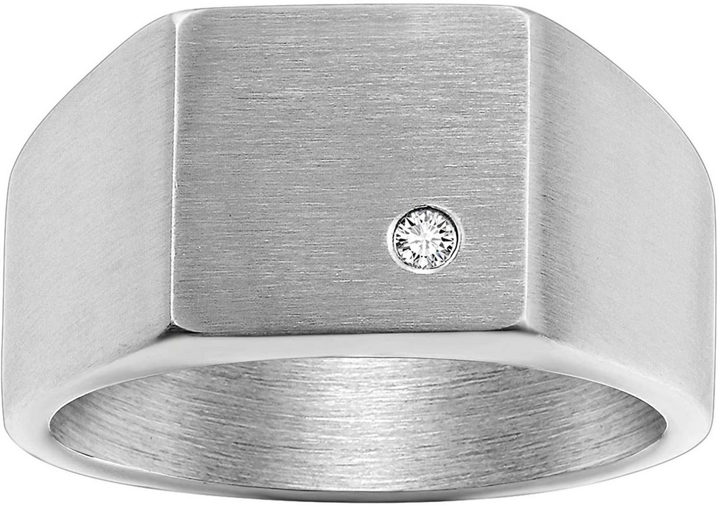 Karisma Fingerring Karisma Männer Edestahl 316L Stein Matt - RHX109 - 62 (19.7) von Karisma