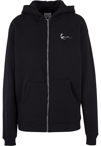 Karl Kani Herren KM-ZH011-001-01 KK Chest Signature Essential Zip Hoodie S Black von Karl Kani