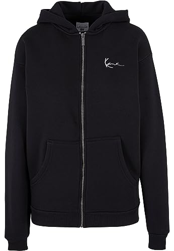 Karl Kani Herren KM-ZH011-001-01 KK Chest Signature Essential Zip Hoodie XXL Black von Karl Kani