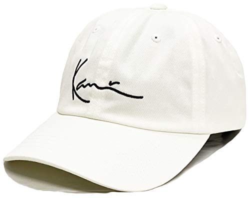 Karl Kani Unisex Cap weiß/schwarz One Size von Karl Kani