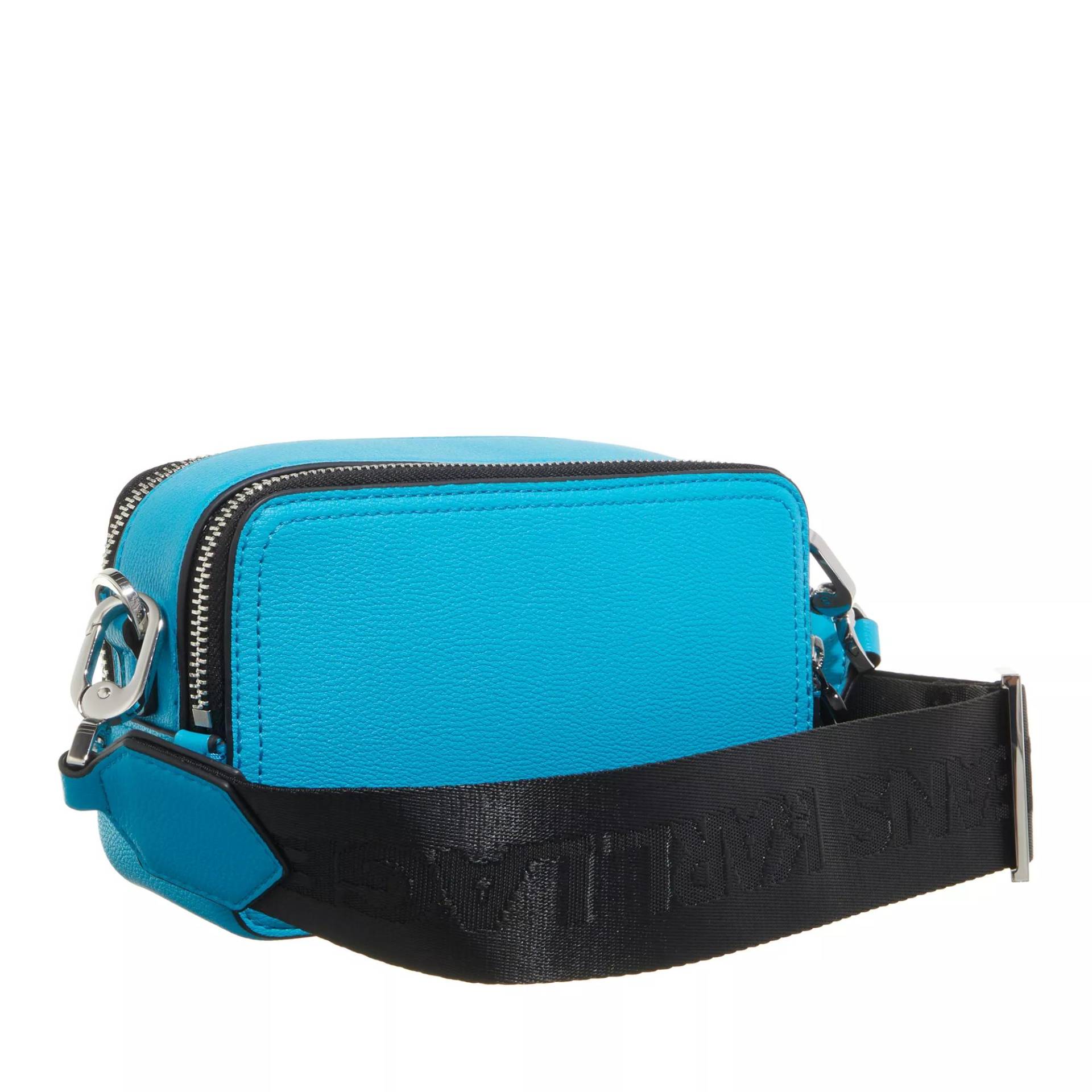 Karl Lagerfeld Jeans Crossbody Bags - Tech Leather Camera Bag Patch - Gr. unisize - in Blau - für Damen von Karl Lagerfeld Jeans