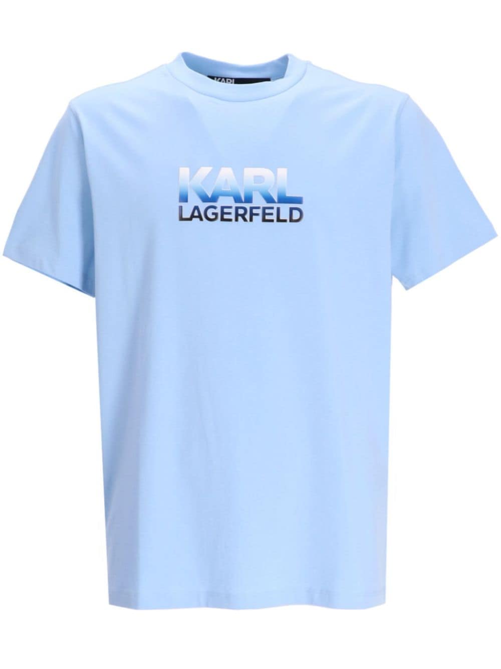 Karl Lagerfeld T-Shirt mit Logo-Print - Blau von Karl Lagerfeld