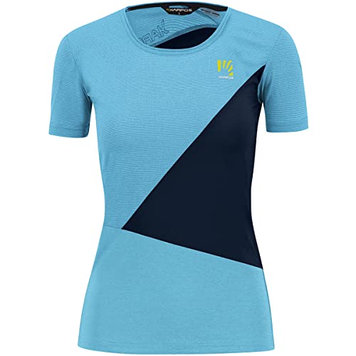 Karpos Damen Nuvolau T-Shirt, Blue Atoll-Sky Captain, M von Karpos