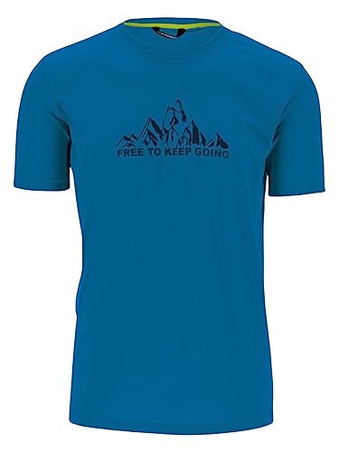 Karpos Herren Loma Print T-Shirt, Indigo Blue, M von Karpos