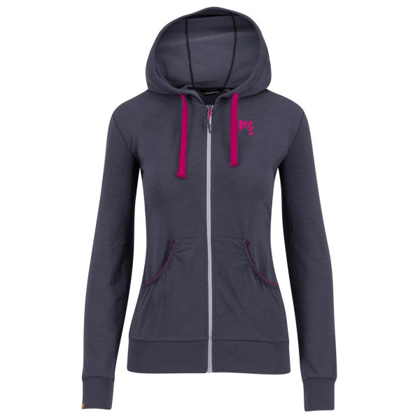 Karpos - Women's Coppolo Merino Full Zip Hoodie - Merinohoodie Gr L;M;S;XL;XXL blau;grau von Karpos