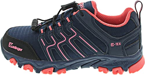 Kastinger Farrer II,Jungen,Mädchen,Outdoor-Halbschuh, K-TEX® Membran,wasserdicht,atmungsaktiv,Schnellschnürung,Profilsohle,Navy,35 von Kastinger