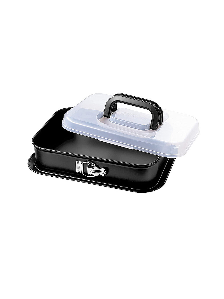 KAISER Springform eckig mit Deckel 35x24cm Antihaft Schwarz schwarz KAISER Springform eckig mit Deckel 35x24cm Antihaft Schwarz schwarz von Kastner & Öhler DE/AT