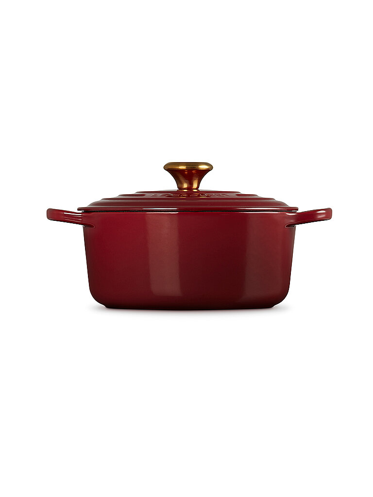 LE CREUSET Bräter rund SIGNATURE 24cm/4,2l Garnet dunkelrot LE CREUSET Bräter rund SIGNATURE 24cm/4,2l Garnet dunkelrot von Kastner & Öhler DE/AT
