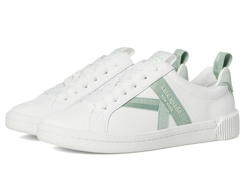 kate spade new york Signature Damen-Sneaker mit Schnürung, True White/Pistazie Ice, 42 EU kate spade new york Signature Damen-Sneaker mit Schnürung, True White/Pistazie Ice, 42 EU von Kate Spade New York