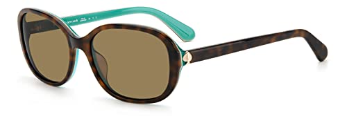 Kate Spade Damen Izabella/G/S Sonnenbrille, Havana Türkis/Braun, 70 von Kate Spade