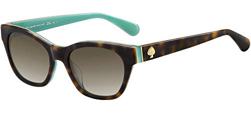 Kate Spade Unisex Jerri/s Sonnenbrille, Havana Blue, 50 von Kate Spade