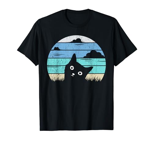 Katzen Damen Herren Männer Frauen Miau Katze Motiv Geschenk T-Shirt von Katzenhalter Katzenmotiv Mann Frau Geschenkidee