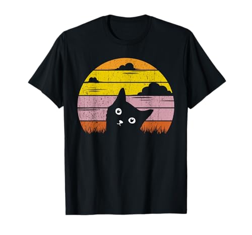 Katzen Damen Herren Männer Frauen Miau Katze Motiv Geschenk T-Shirt von Katzenhalter Katzenmotiv Mann Frau Geschenkidee