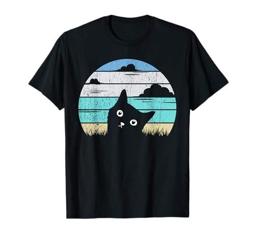 Katzen Damen Herren Männer Frauen Miau Katze Motiv Geschenk T-Shirt von Katzenhalter Katzenmotiv Mann Frau Geschenkidee