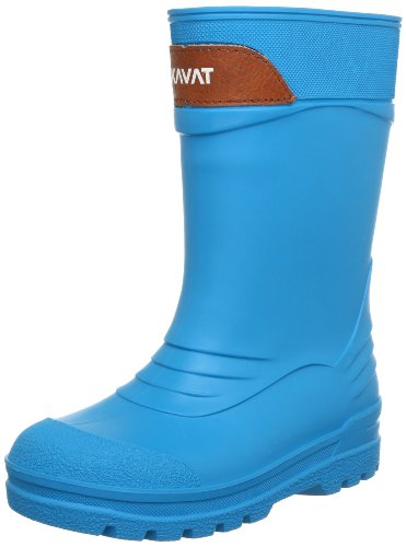 Kavat REGN 63831, Unisex-Kinder Gummistiefel ,Türkis (Regn Turquoise 85),EU 27 von Kavat