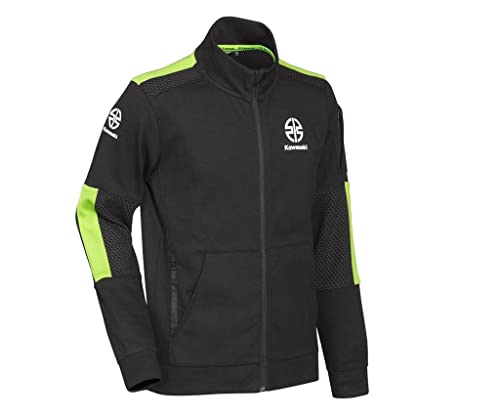 Kawasaki Sports Sweatshirt Jacke (as3, Alpha, m, Regular, Regular) von Kawasaki