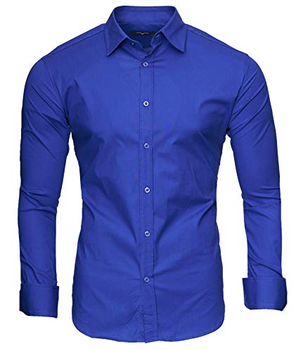 Kayhan Langarmhemd A.L.T Blau XL von Kayhan