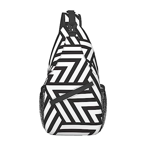 Cross-Brusttasche Diagonal Printidea Lauf-Gürteltasche mit verstellbarem Riemen für Damen und Herren, freihändige Geldbörse, Hüfttasche von KazUp