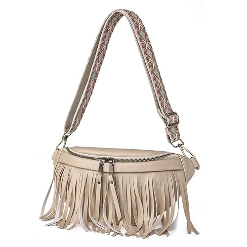 Kcomotee Damen Umhängetasche-Umhängetasche Damen Klein Bauchtasche-Crossbody Bag Damen Handytasche zum Umhängen, Leder Umhängetasche mit Breitem Schultergurt Stylisch Damen Handytasche von Kcomotee